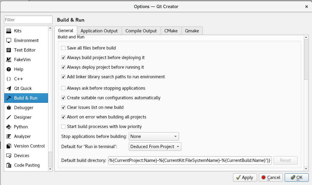 Screenshot on options to enable user input